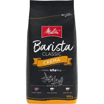 Káva Káva zrnková Melitta Barista Crema Směsné zrno do kávovaru 1000 g