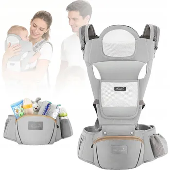 Ergonomické nosítko 15v1 pro děti s bederním pásem a sedátkem do 25 kg