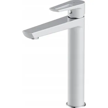 Vodovodní baterie Stojánková umyvadlová baterie Cersanit Mille, stříbrná