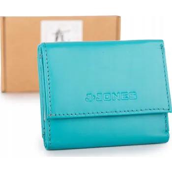 Peněženka J Jones dámská peněženka z pravé kůže modrá 5833-4