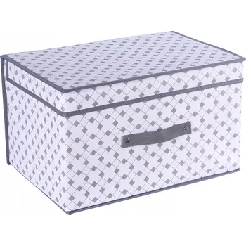 Úložný box Organizér, úložný box do skříně s víkem 40x30x25 cm