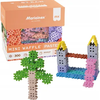 ostatní stavebnice Pastelové stavebnice Marioinex Waffle Mini 300 ks