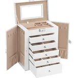 SONGMICS Amory JBC152W01 bílá