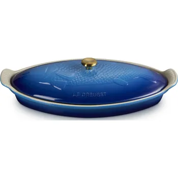 Nádobí Le Creuset, Forma na pečení ryb Le Creuset, 34 cm, hluboká modrá - Formadore