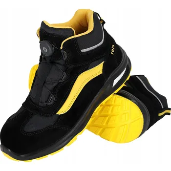 Pracovní obuv Bezpečnostní obuv, kotníkové boty z broušené kůže Reis SIENA BY vel. 42