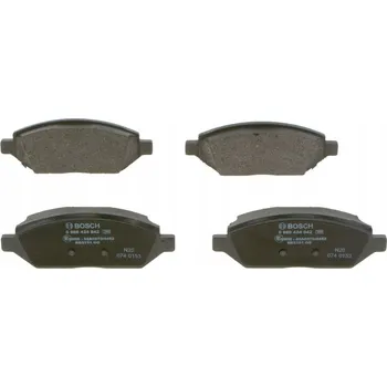 Brzdová destička Brzdové destičky Bosch 0 986 424 842, kotoučové brzdy