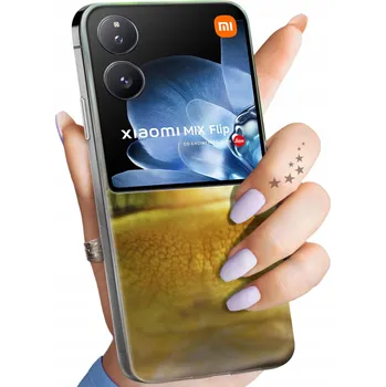 Pouzdro na mobilní telefon Zadní Kryt Hello Case pro Xiaomi Mix Flip zelený