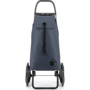 Úložný box Rolser, Taška na kolečkách Rolser Logic RD6 Tweed skládací tmavomodrá - Formadore