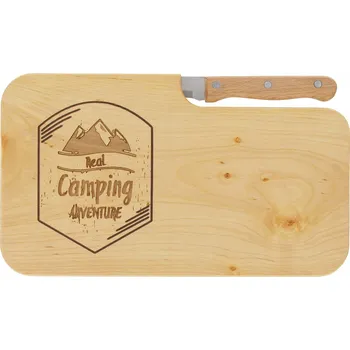 Kuchyňské prkénko LASERHELD Dřevěná Deska S Gravírováním Pro Obytné Vozy