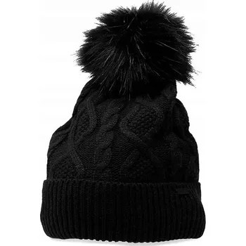Čepice 4F zimní čepice beanie černá, velikost S