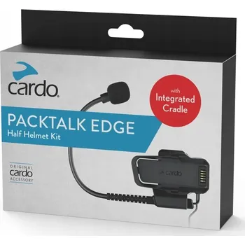 Interkom na motorku CARDO PACKTALK EDGE Adaptér pro poloviční helmy
