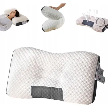 Polštář PROFILOVANÝ ORTOPEDICKÝ POLŠTÁŘ ERGONOMICKÝ PRO SPANÍ NA BOKU A NA ZÁDECH