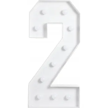 Lampička Neonové číselné lampy - Svítící čísla