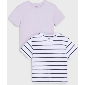 Dětská móda Sinsay - Sada 2&nbsp;triček - vícebarevná - 987ET-MLC - 987ET-MLC-146