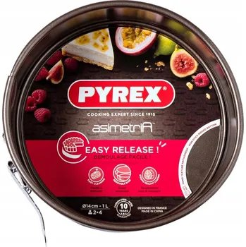 Forma na pečení Forma plechová forma na dort kulatá Asimetria Pyrex 14 cm