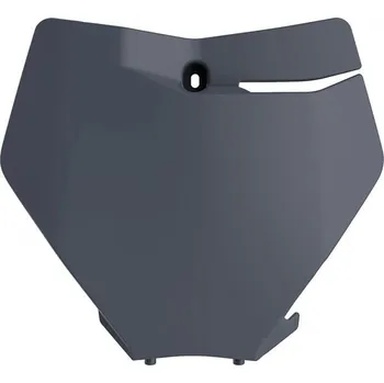 POLISPORT ČÍSLOVÁ TABULKA (PLASTOVÁ) KTM SX/SX-F '19-'22 BARVA ŠEDÁ NARDO GR