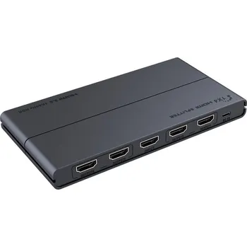 Video kabel HDMI Rozbočovač PremiumCord 2.0, 1 vstup - 4 výstupy, 4K 60Hz HDR