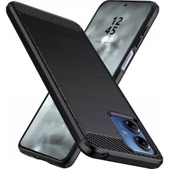 Pouzdro na mobilní telefon Zadní Kryt BBE CASE pro Motorola Moto G54 5G CARBON CASE černý