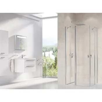 RAVAK CRV2-100 bright ALU+transparent 1QVA0C00Z1