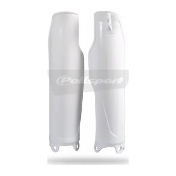 POLISPORT KRYTY PŘEDNÍCH TLUMIČŮ KAWASAKI KX 250/450F '09-'22 ČERNÉ