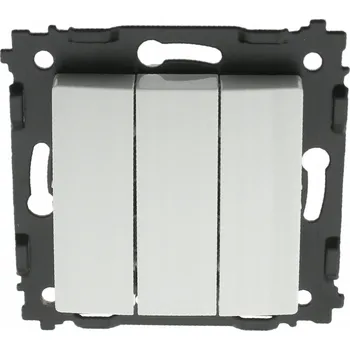 vypínač Trojitý vypínač Klasik Argo bílý 494714