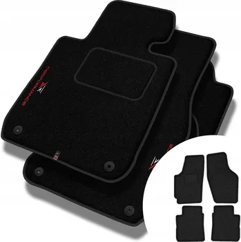 autokoberec Velurové autokoberce Motos 4 ks