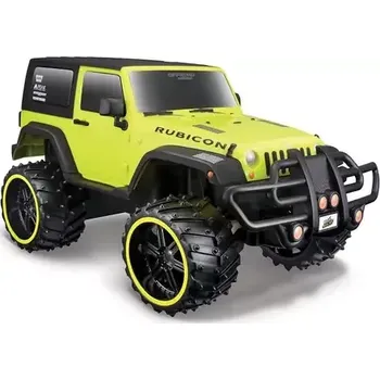 RC model auta Maisto RC Jeep Wrangler Rubicon Off-Road žlutá (101282700-82704)