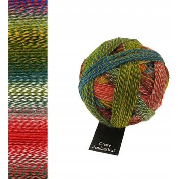 Galanterie Příze na ponožky Schoppel Zauberball Crazy 1701 / Parrot (Papoušek)