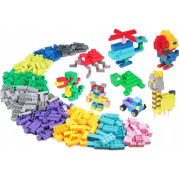 ostatní stavebnice STAVEBNICE VELKÁ SADA 500 DÍLKŮ XXL