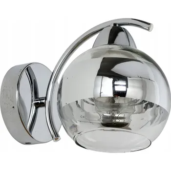 Nástěnné svítidlo MONA, nástěnná lampa, 1 světlo, patice E27, chrom, šířka: 13 cm