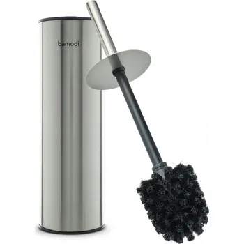 WC štětka WC kartáč z nerezové oceli do toalety s krytem, stojací