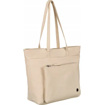 Kabelka Peterson shopper kabelka polyester béžová