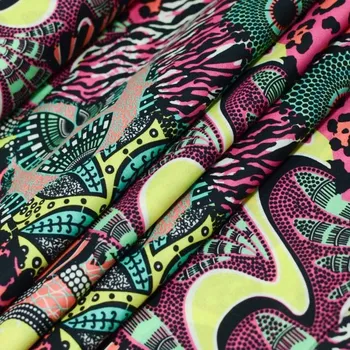 Šatovka pestrobarevná, africký motiv, š.145