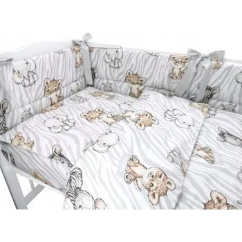 Povlečení COSING 3-dílná sada povlečení - SAFARI NATURAL