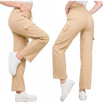 Dámské kalhoty Royalfashion dámské kalhoty kapsáče dlouhé velikost L/XL