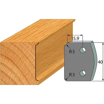 "IGM profil 170 - pár omezovačů 40x4mm SP"