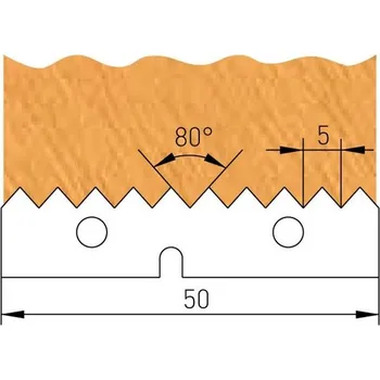 Fréza "Profilový nůž 50x12x1,5mm pro F621-125"