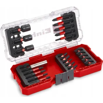 Bit SADA RÁZOVÝCH BITŮ 28 KS S-CASE PHILIPS TORX POZIDRIV, BOX EINHELL