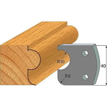 Příslušenství k frézce "IGM profil 004 - pár omezovačů 40x4mm SP"