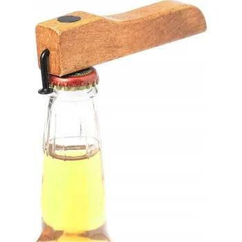 Otvírák BEGOON Dřevěný otvírák na láhve, ekologický BE8062