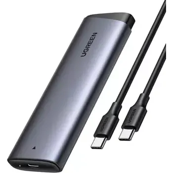 Ukládání dat Ugreen m.2 SSD externí pouzdro šedá (90264)