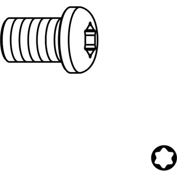 Fréza "Šroub TCPTI - M3x4x5,7 D4,6 CMT"