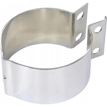 Výfuk pro motocykl OBJÍMKA VÝFUKU WSK 125 VELKÁ CHROM DI