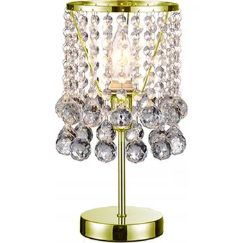 Lampička Stolní lampa Reality stříbrná, žlutá 40 W LONDON 527701-03