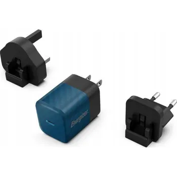 Energizer Cestovní síťová nabíječka EU/UK/US s PD