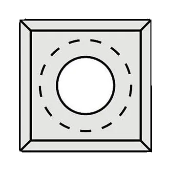 Příslušenství k frézce "IGM RSS-CB Čtvercová žiletka - 11x11x2 HW"