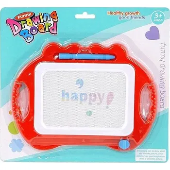 Magnetická kreslící tabulka ZÁZNAMNÍK TABULE NA KRESLENÍ S DRŽADLEM RAZÍTKA MAGNETICKÁ TABULE