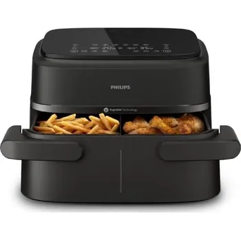 fritéza Horkovzdušná fritéza Philips Airfryer Dual Basket 7,1 l, 2450 W