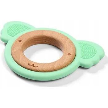 Dřevěné silikonové kousátko KOALA Babyono 1076/01