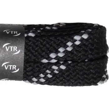 Tkaničky do bot VTR TREKKINGOVÉ tkaničky 6017.180027 - black/grey 110 cm